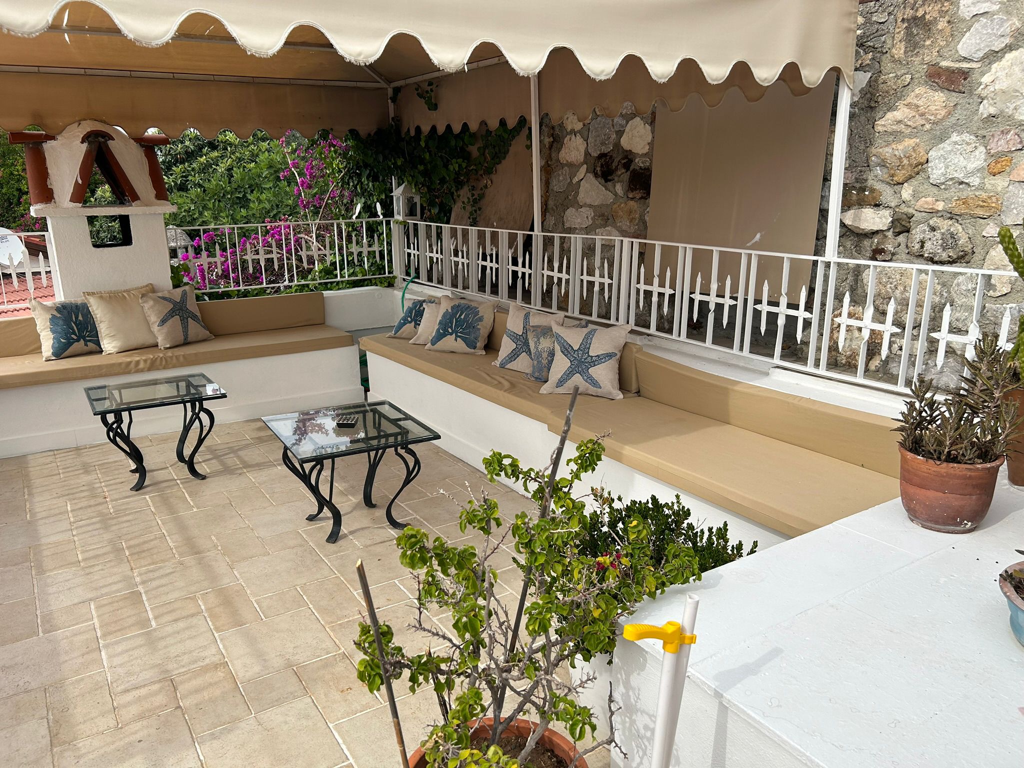 Blue Suite — Marmaris kale içi restore taş ev, fotoğraf 6